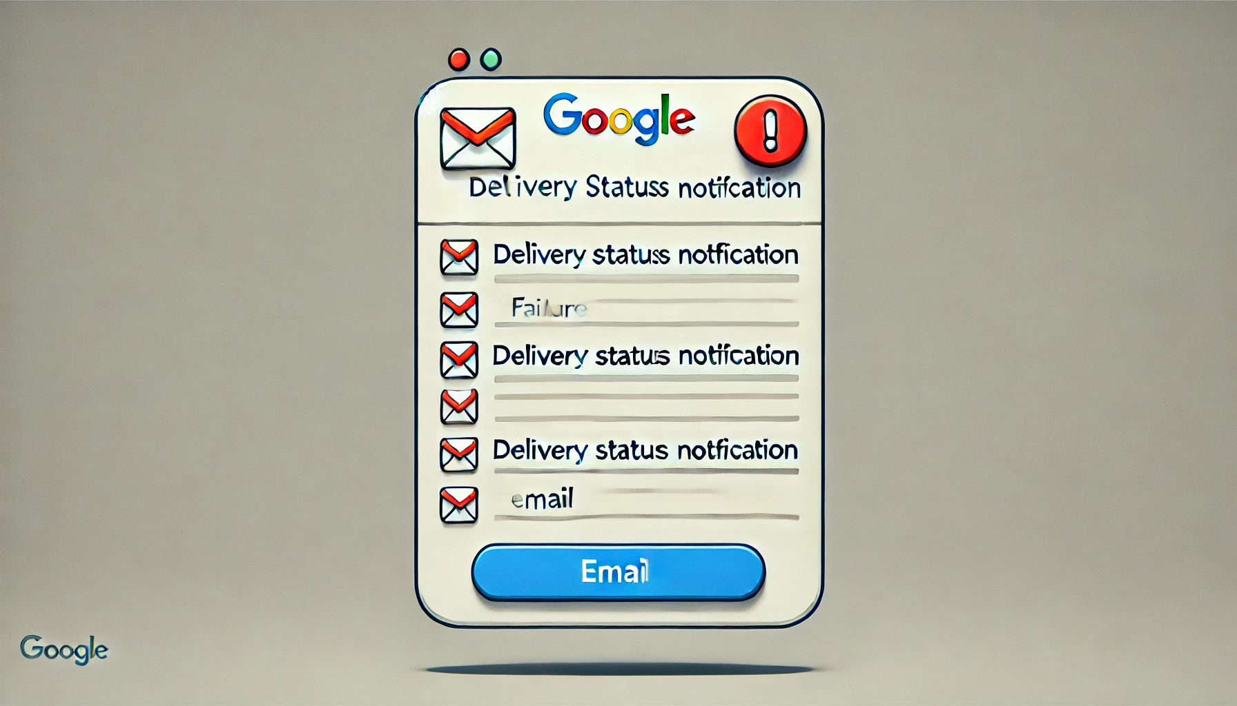 Mensajes de advertencia y rebote de Gmail