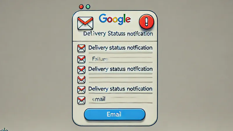 Mensajes de advertencia y rebote de Gmail